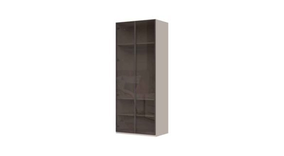 Ormar sa aluminijumskim ramom P2-2AL
